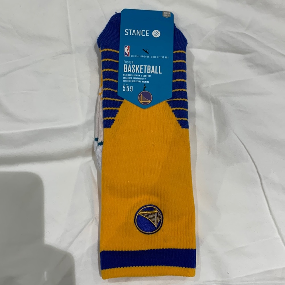 Stance Golden State Warriors NBA Basketball Sock